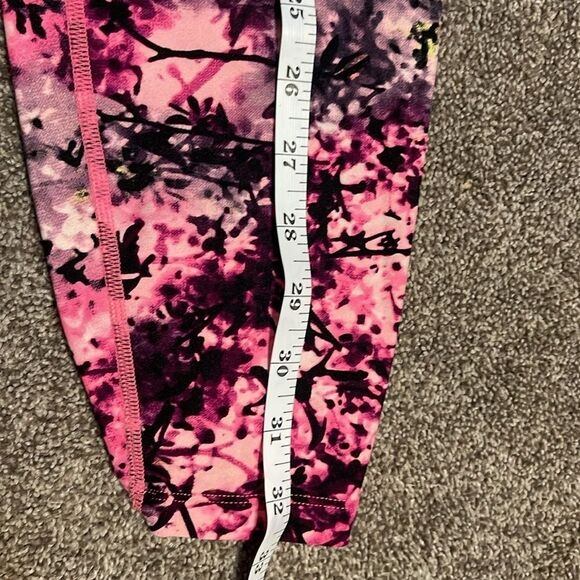 CALVIN KLEIN PERFORMANCE Quick dry Printed High-Waist 7/8 Length Leggings Size L - Picture 11 of 12